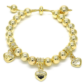 Gold Layered Charm Bracelet