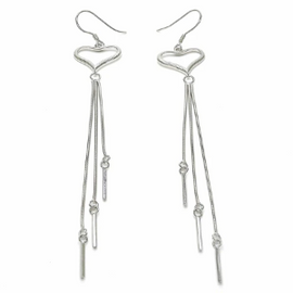 Sterling Silver long earring