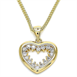 Heart Design Pendant Necklace