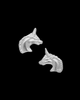 Surgical Stainless Steel Unicorn Design Stud Earring